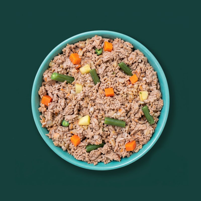 Pork and Butternut Squash topper for dogs